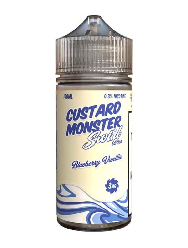 Custard Monster Swirl Blueberry Vanilla