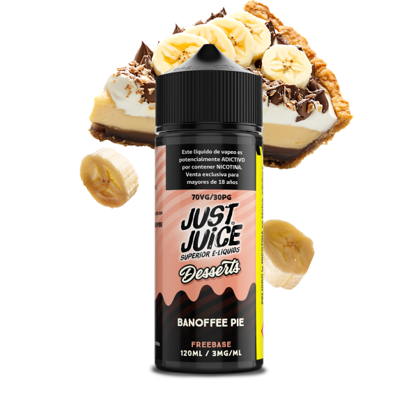 Just Juice - Banoffee Pie 120ml 3mg