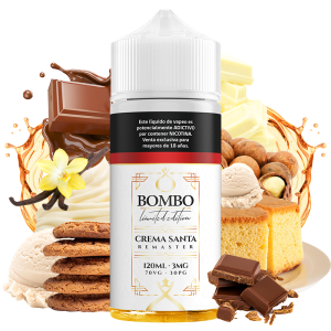BOMBO - CREMA SANTA REMASTERED 120ML - 3MG