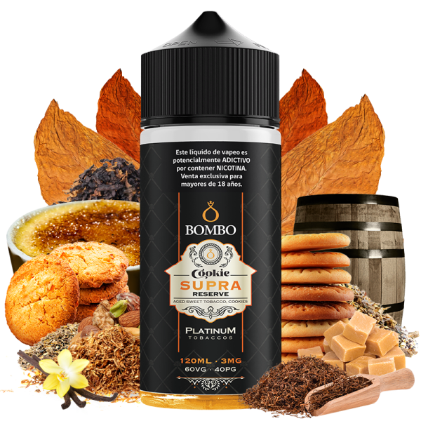 BOMBO - COOKIE SUPRA RESERVE 120ML - 3MG