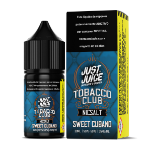 Just Juice Tobacco Club Sweet Cubano Salt 30ml 35mg