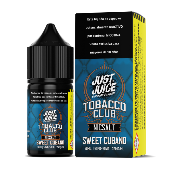 Just Juice Tobacco Club Sweet Cubano Salt 30ml 35mg