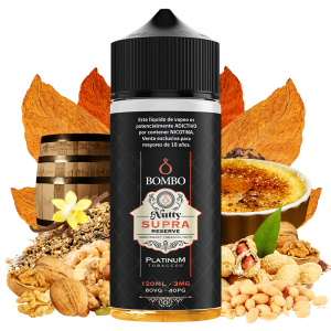 Bombo Nutty Supra Reserve 120ml 3mg