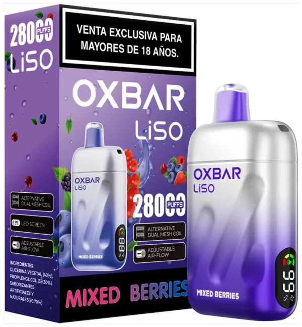 Oxbar Liso 28k Mixed Berries